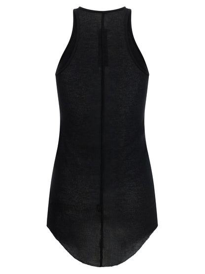 Rick Owens Schwarze Tanktops aus Viskose