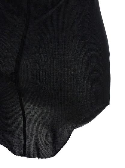 Rick Owens Schwarze Tanktops aus Viskose