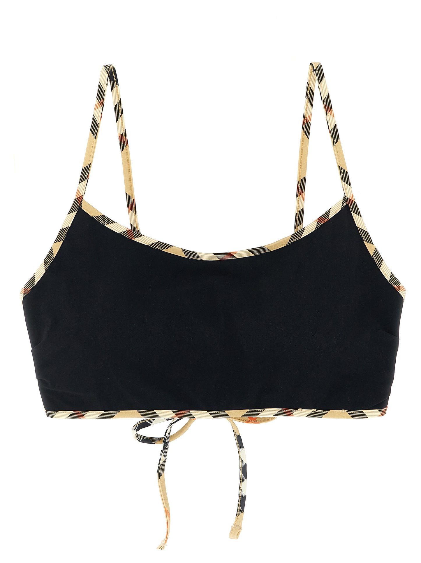 Burberry Schwarzer Bikini aus Polyamid