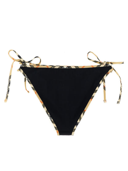 Burberry Schwarze Badehose aus Polyamid