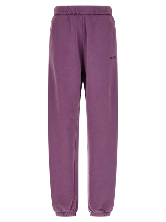 The Attico Lila Baumwoll-Jogginghose (Sporthose)