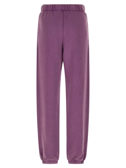 The Attico Lila Baumwoll-Jogginghose (Sporthose)