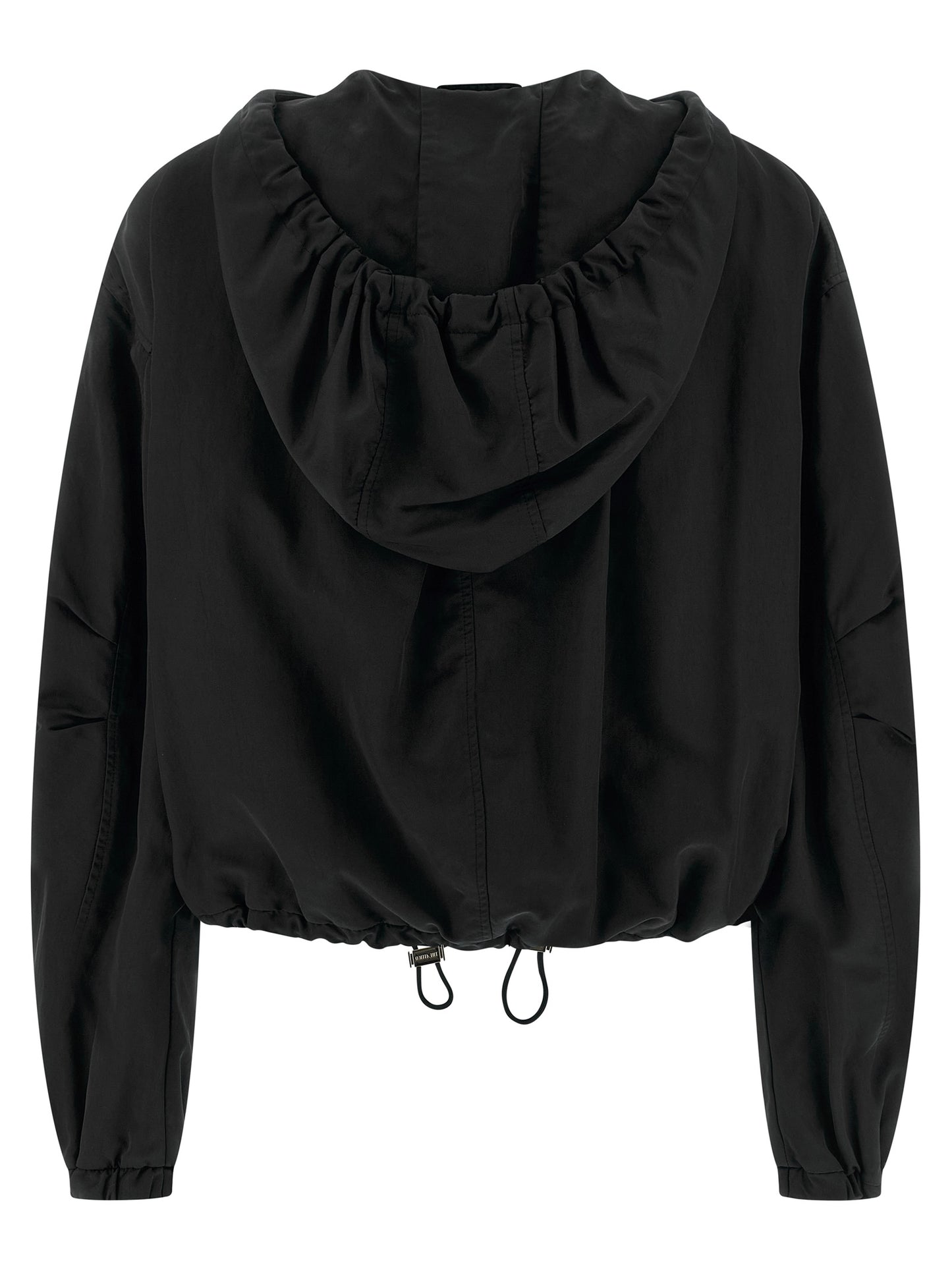 The Attico Schwarzer Bomber aus Polyester