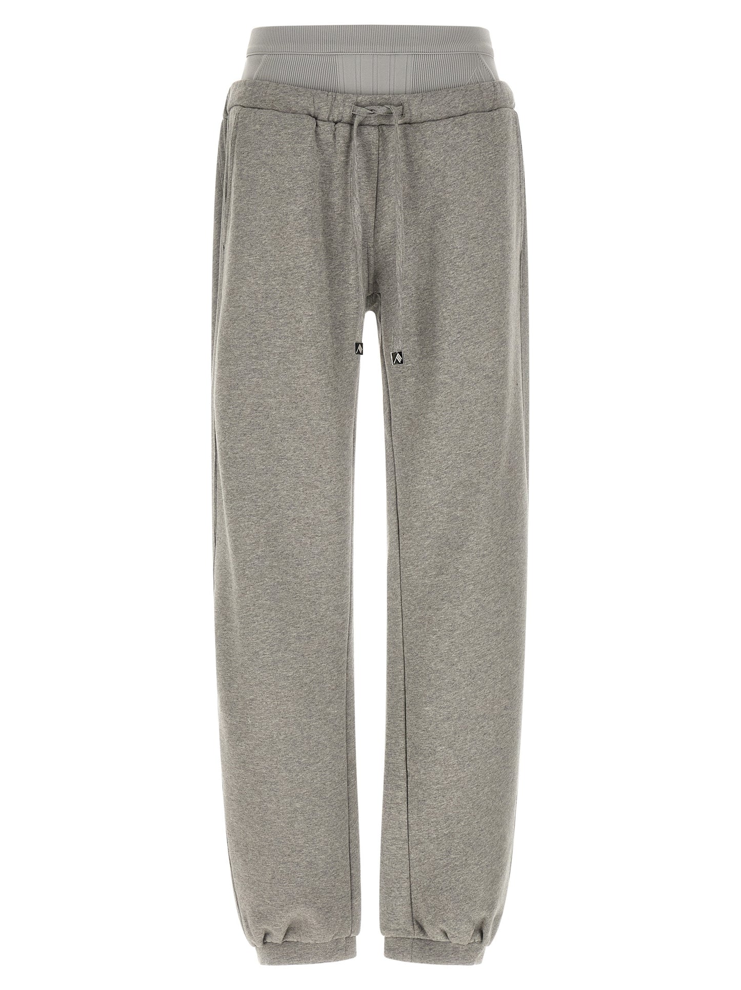 The Attico Graue Baumwoll-Jogginghose (Sporthose)