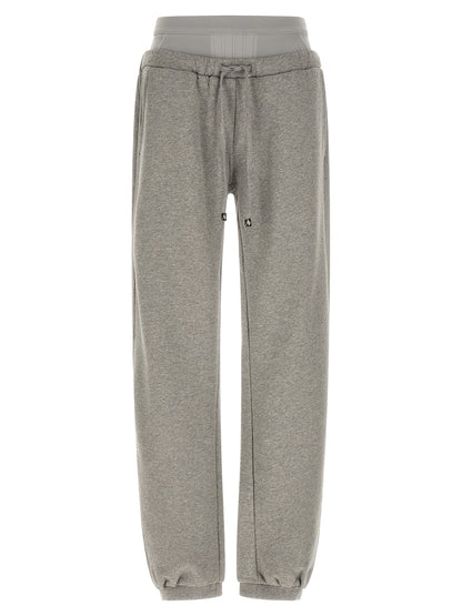 The Attico Graue Baumwoll-Jogginghose (Sporthose)