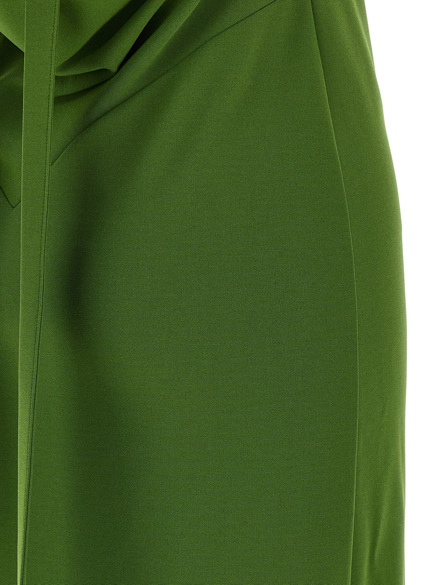 The Attico Zweifarbige Viskose-Maxikleid
