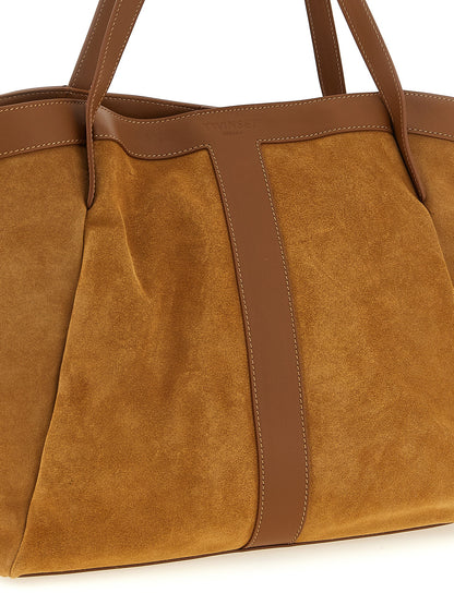 Twinset Braun Polyethylen Frauen Umhängetasche