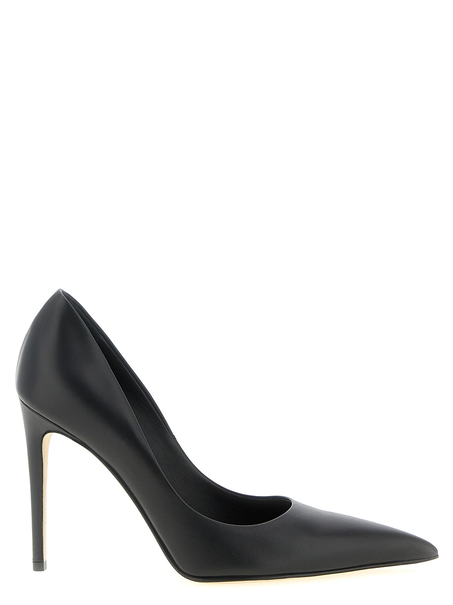 Alexander McQueen Schwarze Pumps aus Kalbsleder mit hohem Absatz