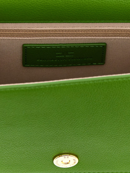 Elisabetta Franchi Bicolor Polyester Umhängetasche
