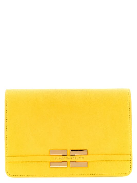 Elisabetta Franchi Bicolor Polyester Umhängetasche
