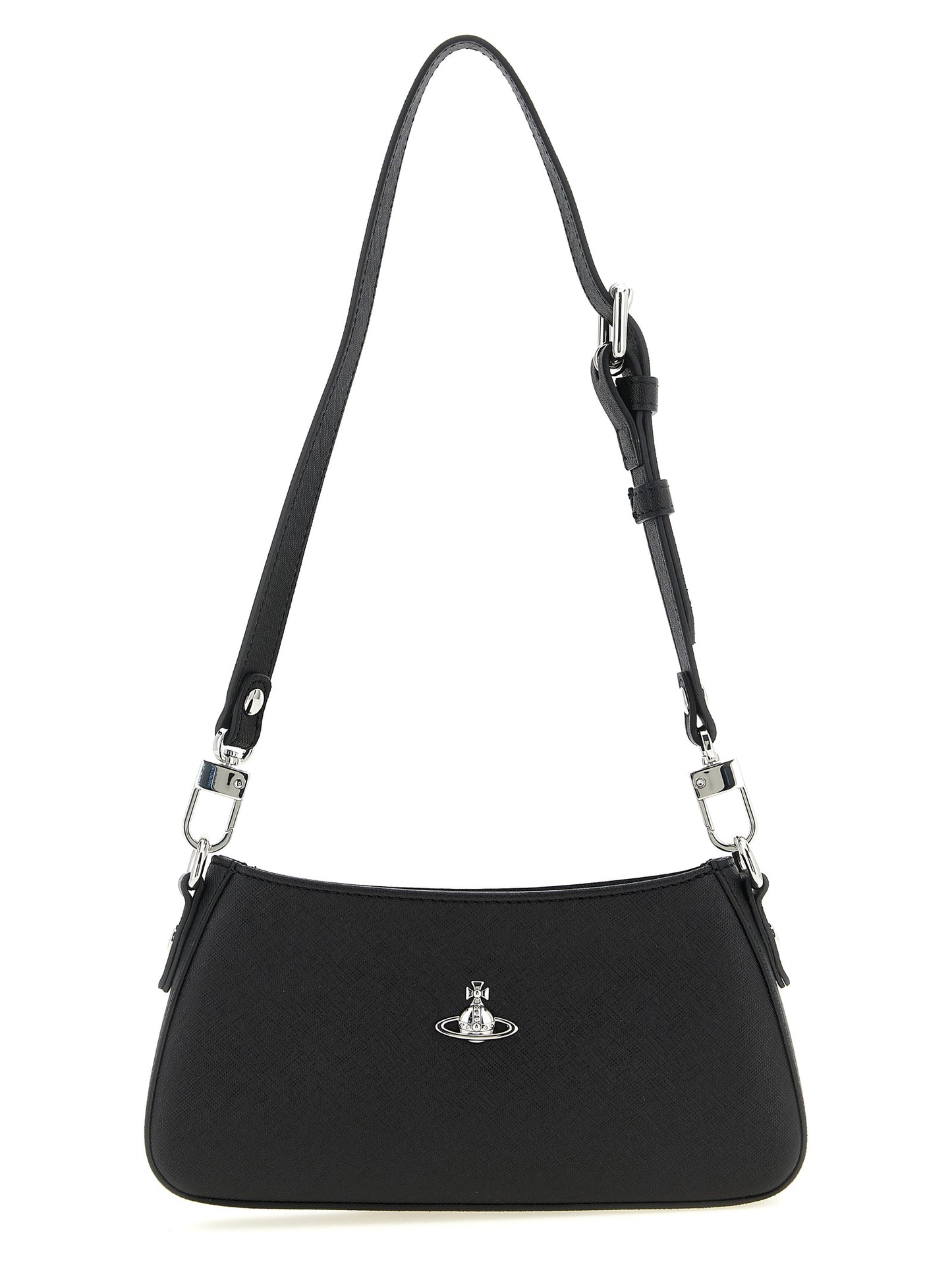 Vivienne Westwood Schwarze Schultertasche aus Polyethylen