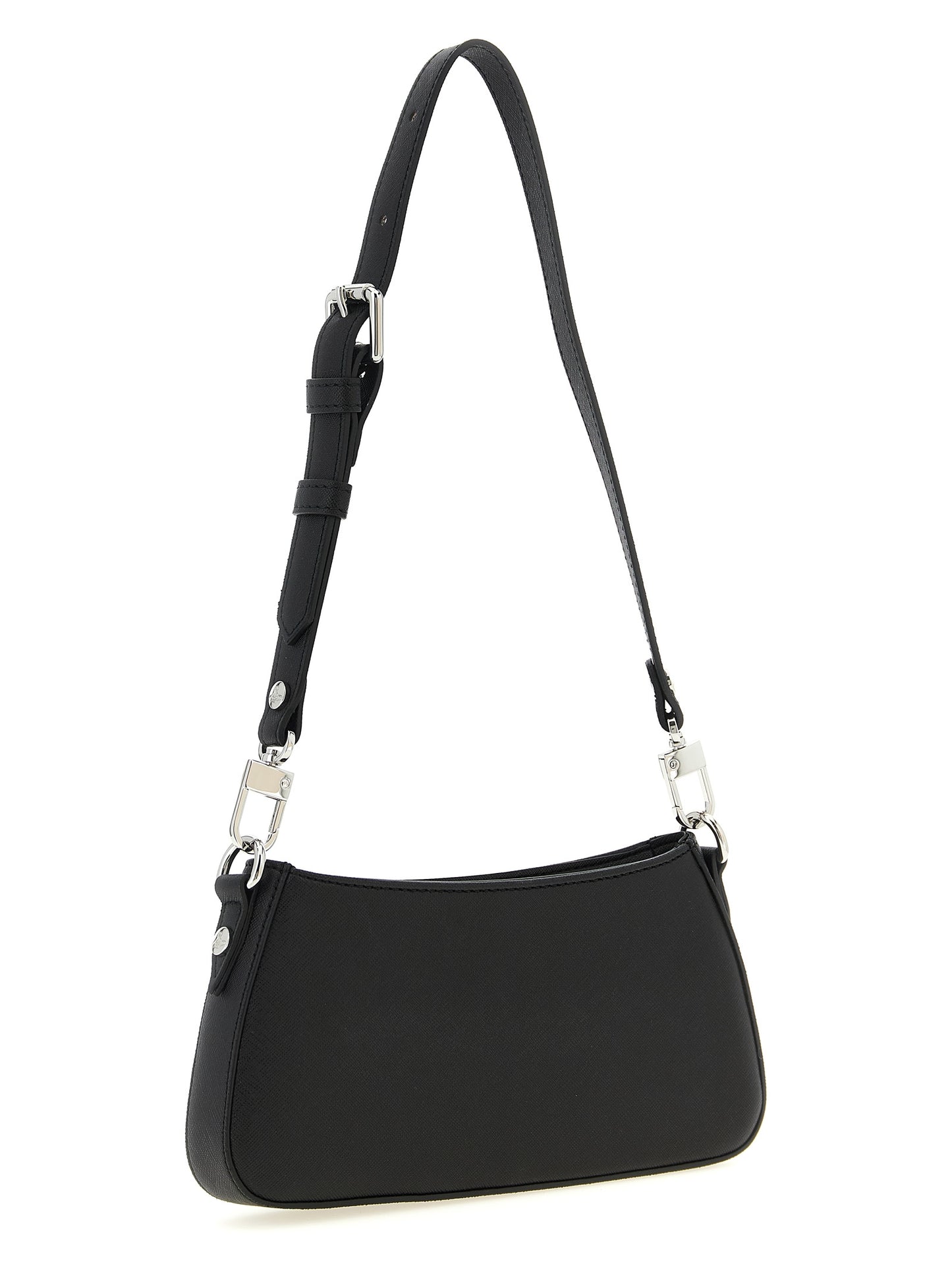 Vivienne Westwood Schwarze Schultertasche aus Polyethylen