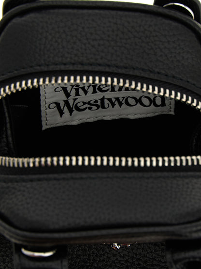 Vivienne Westwood Schwarze Handtasche aus Polyethylen