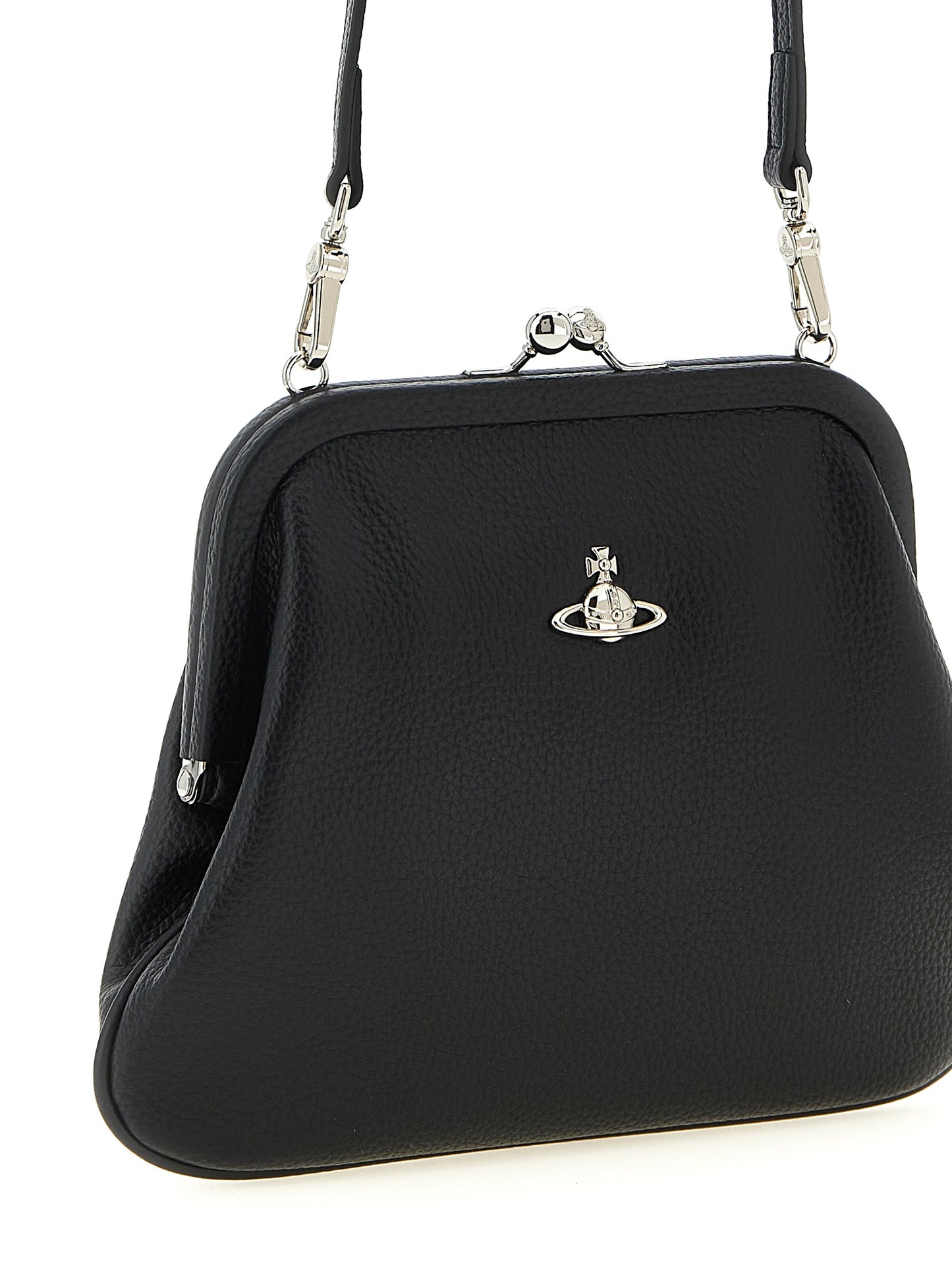 Vivienne Westwood Schwarze Clutch aus Polyethylen