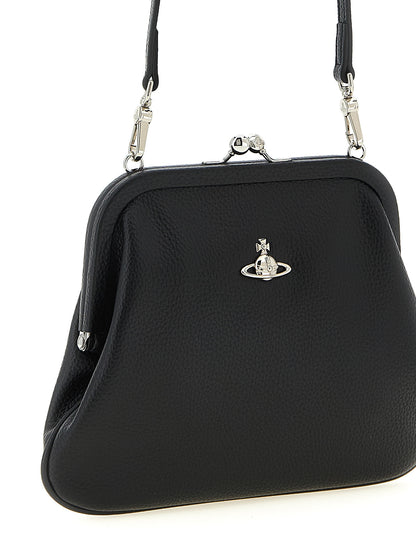 Vivienne Westwood Schwarze Clutch aus Polyethylen
