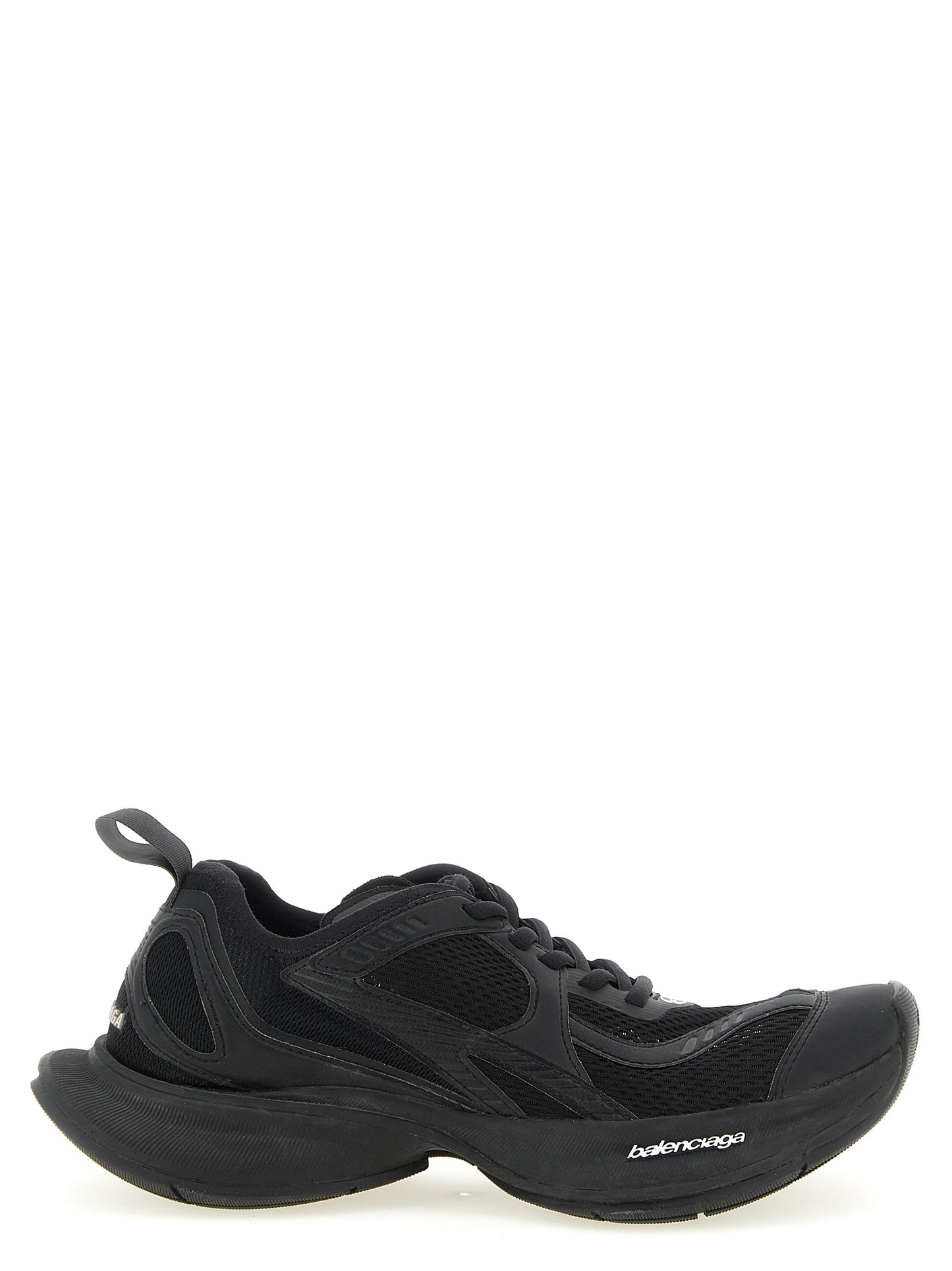 Balenciaga Schwarze Sneaker aus Polyester für sportliche Looks