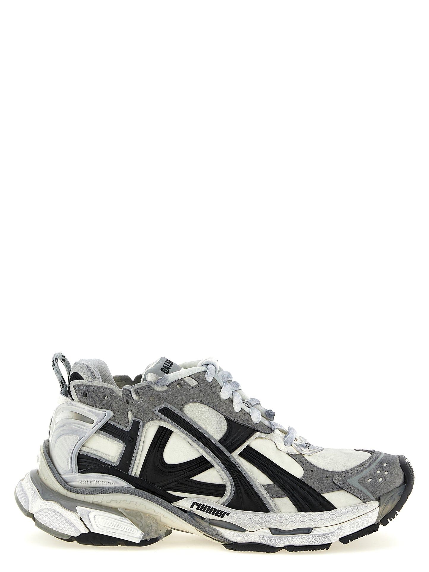 Balenciaga Graue Sneaker aus Polyethylen im Athletic-Stil