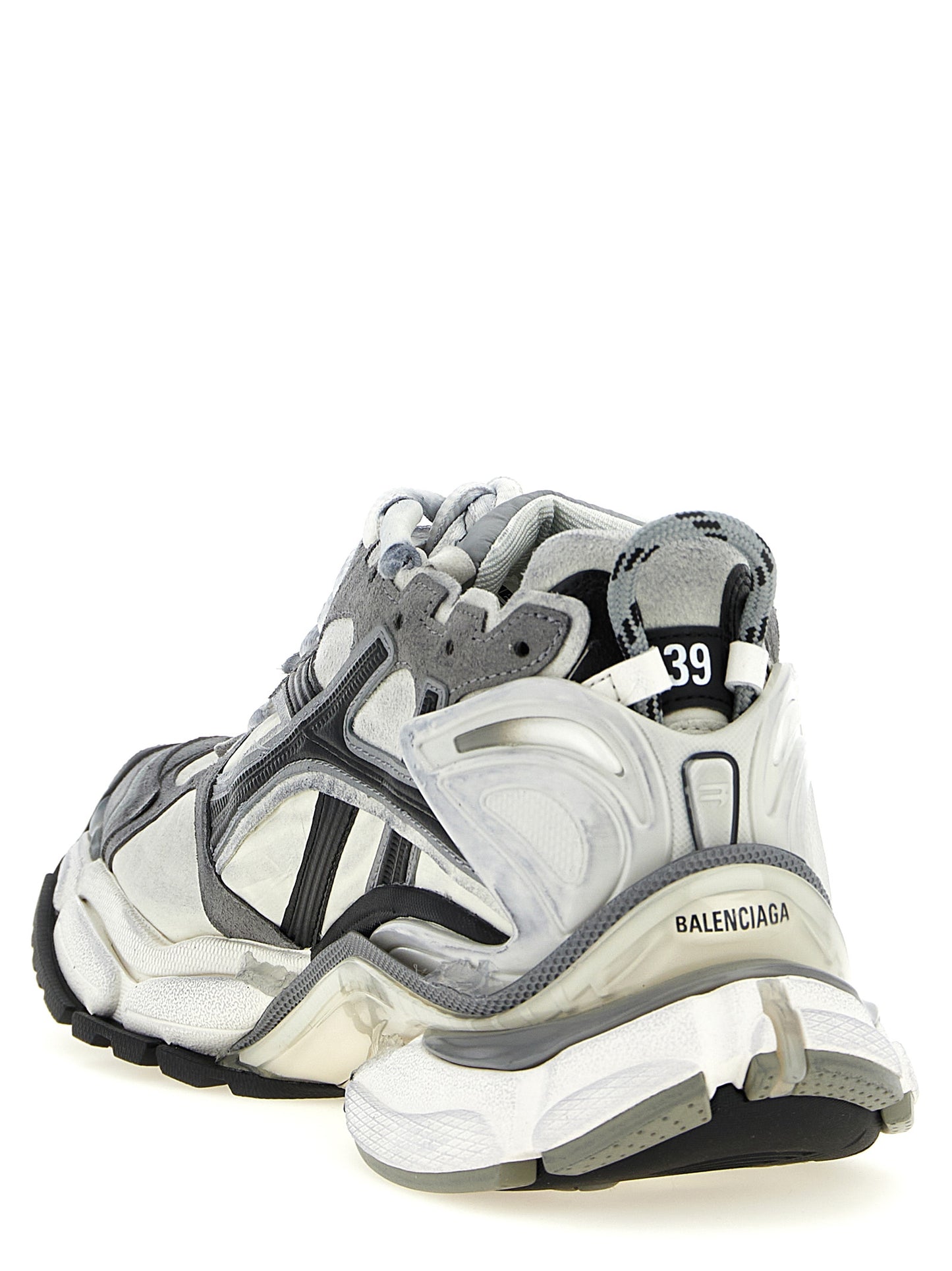 Balenciaga Graue Sneaker aus Polyethylen im Athletic-Stil