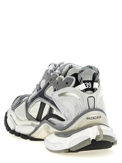 Balenciaga Graue Sneaker aus Polyethylen im Athletic-Stil