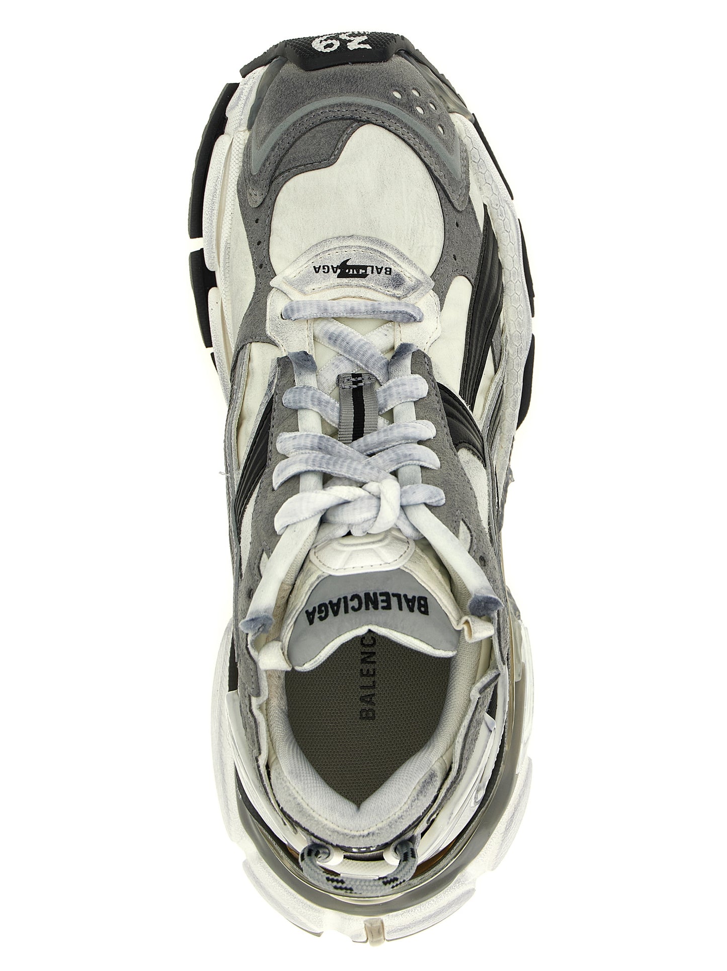 Balenciaga Graue Sneaker aus Polyethylen im Athletic-Stil
