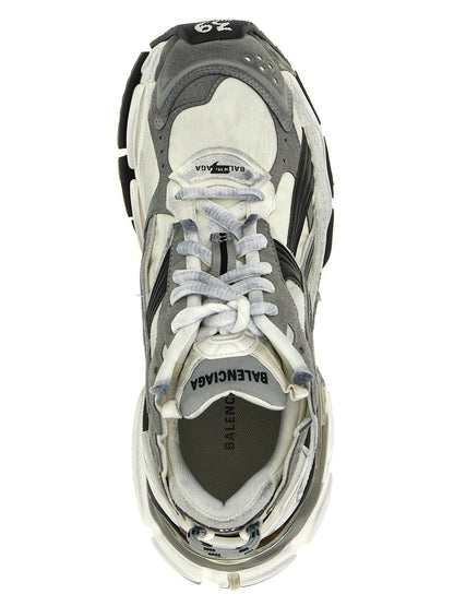 Balenciaga Graue Sneaker aus Polyethylen im Athletic-Stil