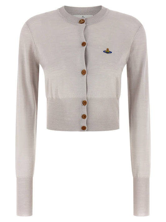 Vivienne Westwood Grauer Wollcardigan