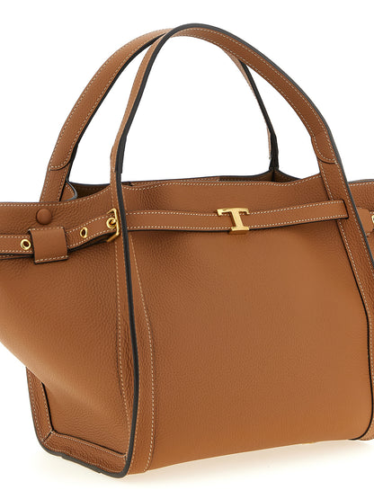 Tod's Braune Kalbsleder-Tote Bag
