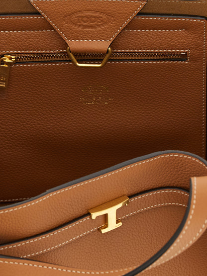 Tod's Braune Kalbsleder-Tote Bag