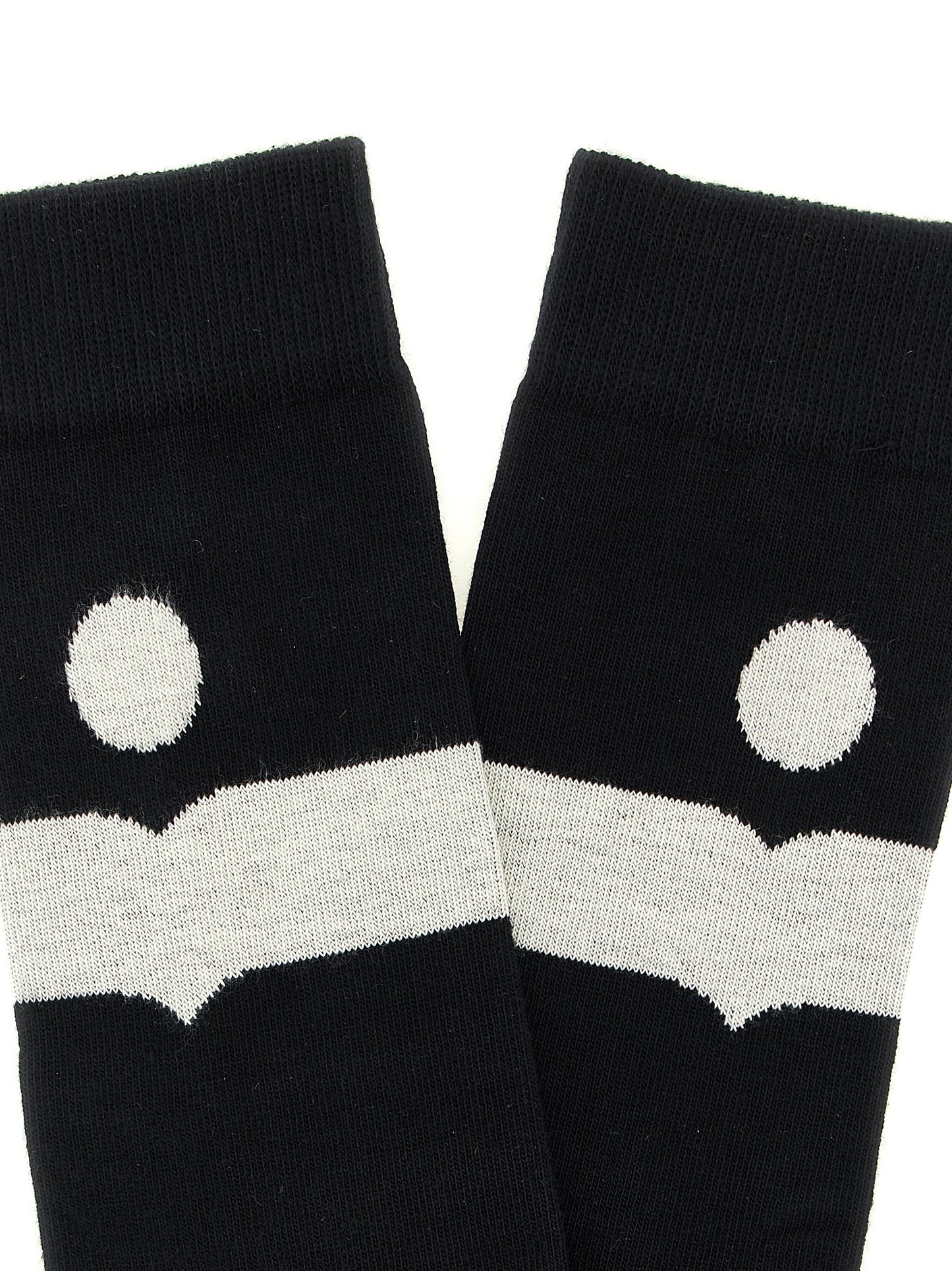 Isabel Marant Schwarze Baumwollsocken
