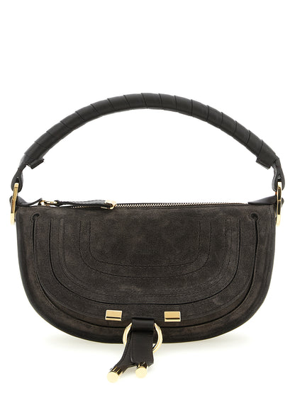 Chloé Braunes Kalbsleder Damen Crossbody Tasche