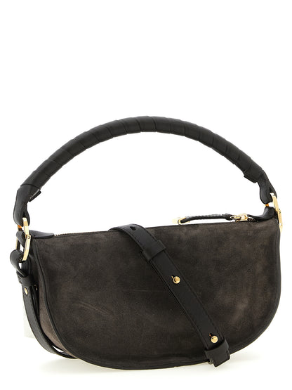 Chloé Braunes Kalbsleder Damen Crossbody Tasche