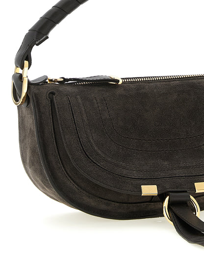 Chloé Braunes Kalbsleder Damen Crossbody Tasche