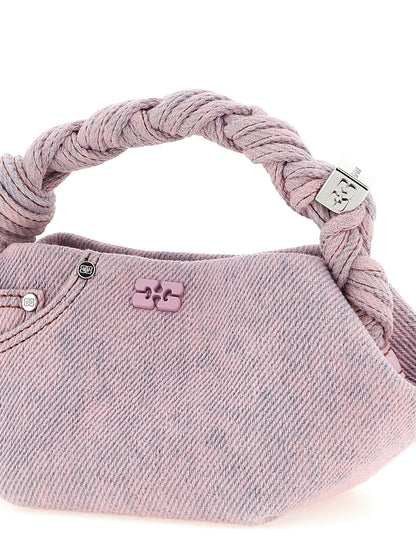 Ganni Mehrfarbige Handtasche aus Bio-Baumwolle