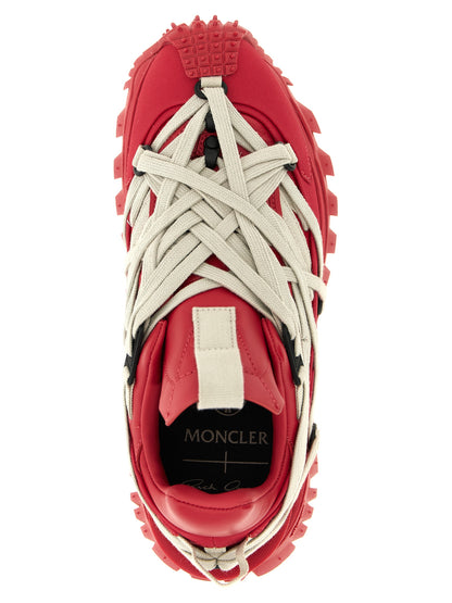Rick Owens Mehrfarbige Sneaker aus Rindsleder im Athletic-Stil
