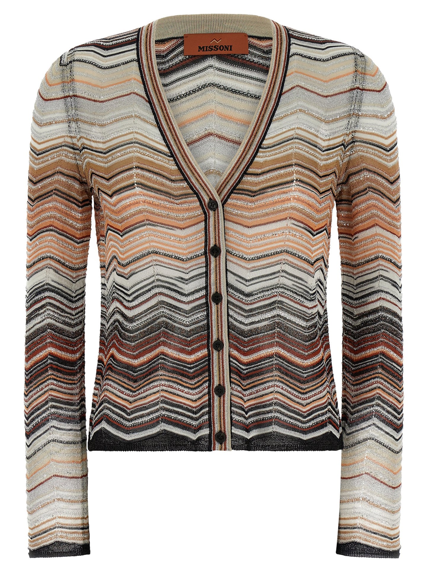 Missoni Brauner Viskose-Cardigan