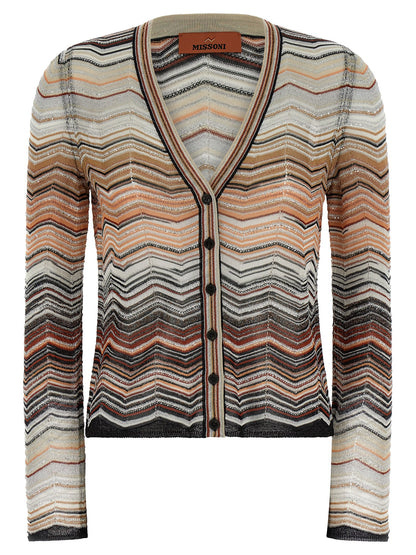 Missoni Brauner Viskose-Cardigan