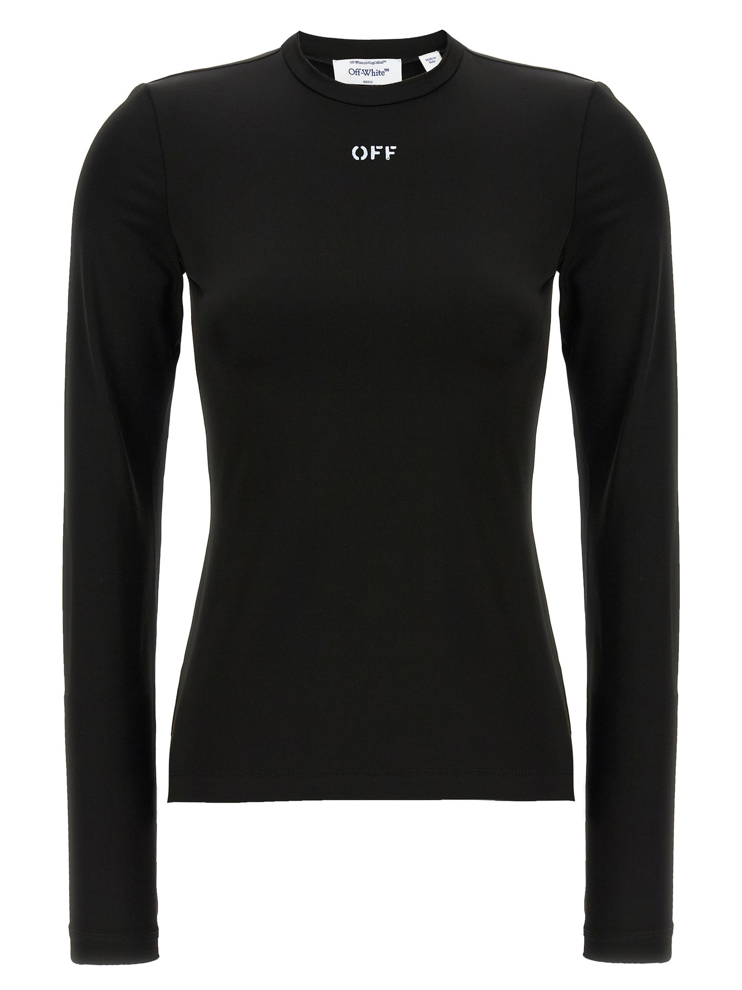Off-White Schwarzer Cardigan aus Acetat