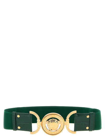 Versace Zweifarbiger Kalbsleder Gürtel Regular