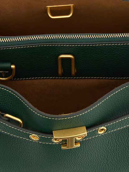 Tod's Zweifarbige Kalbsleder-Handtasche
