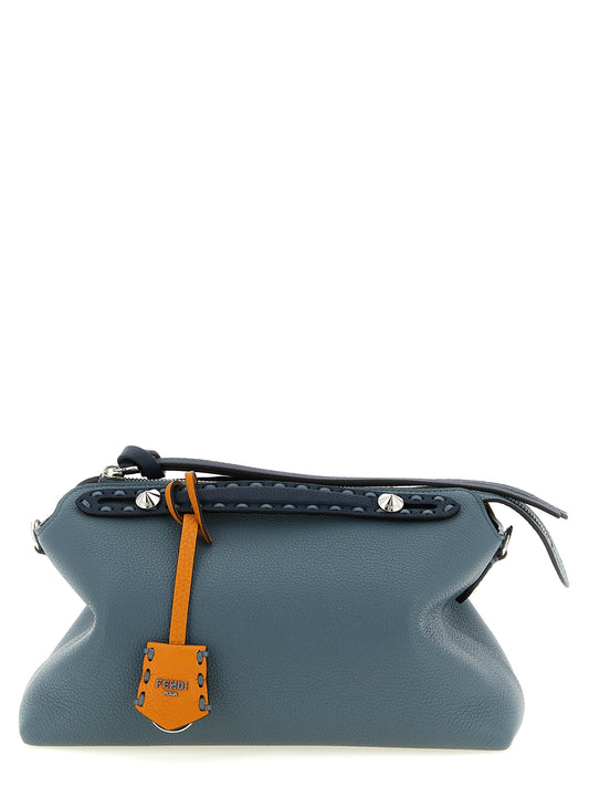Fendi Handtasche aus blauem Kalbsleder