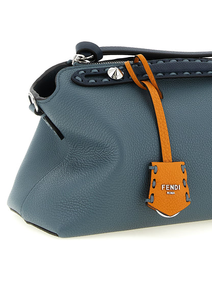 Fendi Handtasche aus blauem Kalbsleder