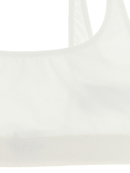 Tom Ford Weißer Modal-BH