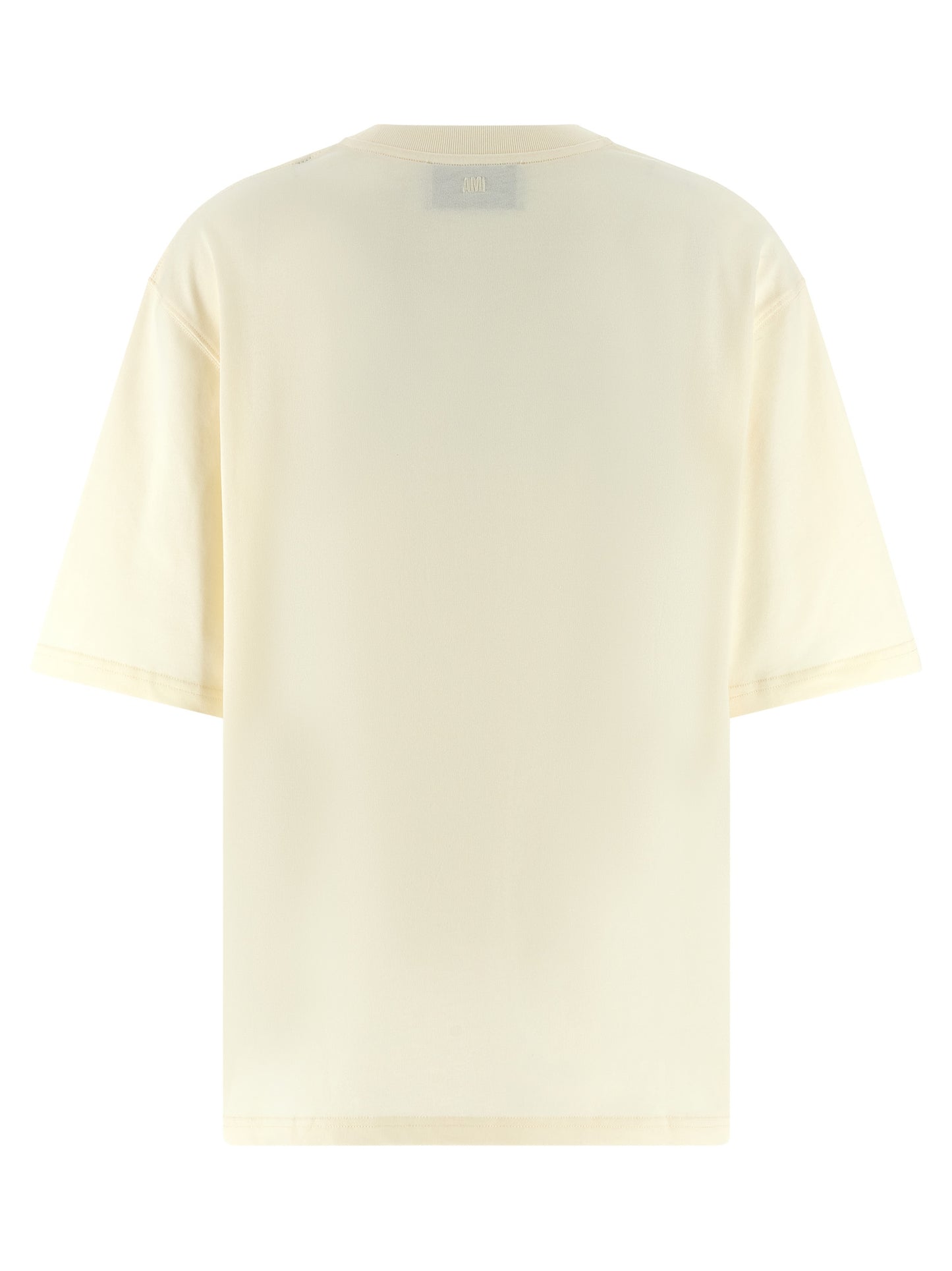 Ami Paris Beiges Baumwoll-T-Shirt
