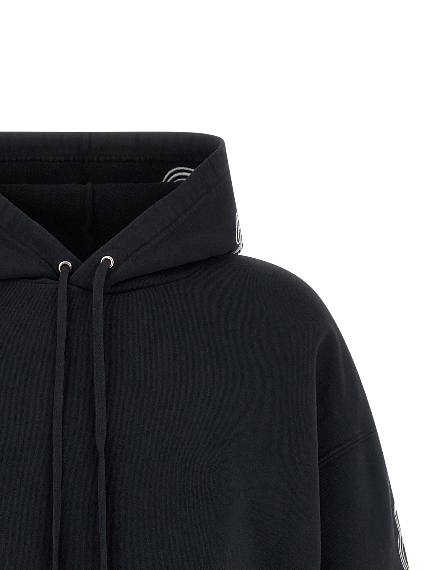 Balenciaga Schwarzer Baumwoll-Hoodie