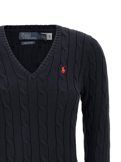 Polo Ralph Lauren Blauer Baumwollcardigan