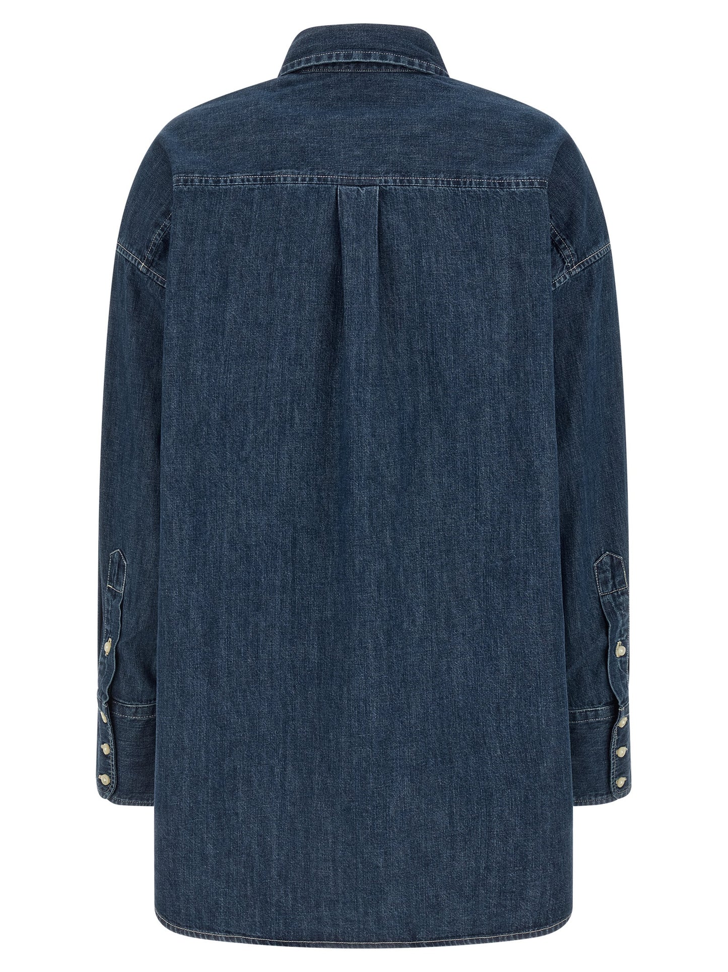 Polo Ralph Lauren Blaue Baumwollbluse