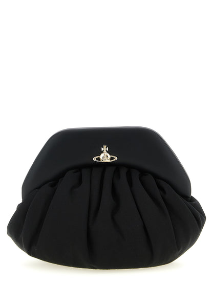 Vivienne Westwood Schwarze Clutch aus Viskose