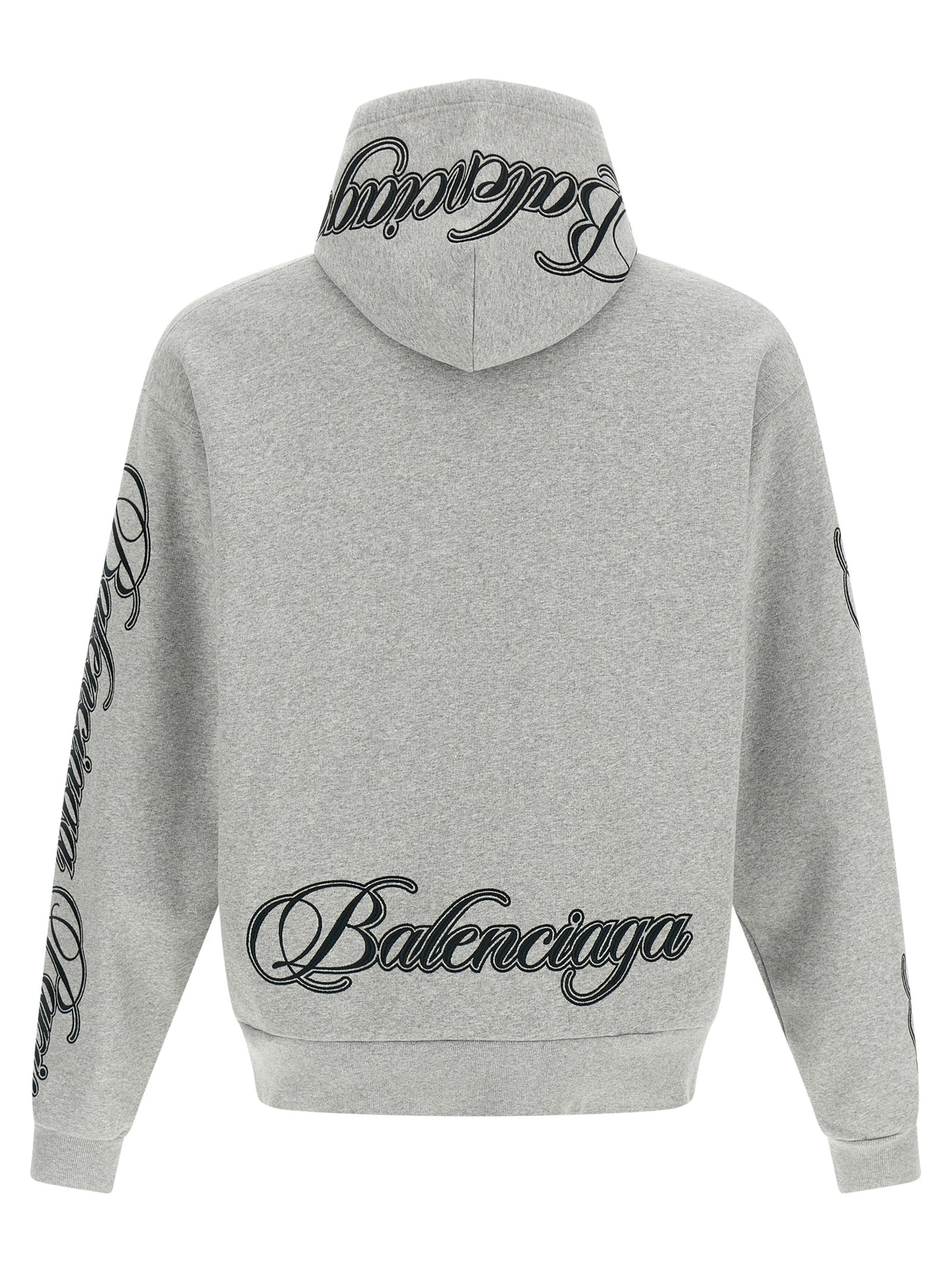 Balenciaga Grauer Baumwollpullover