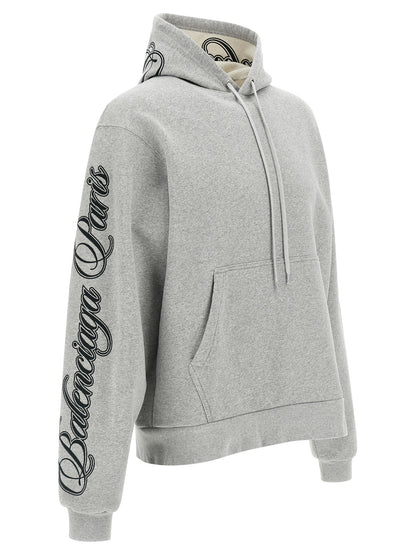 Balenciaga Grauer Baumwollpullover