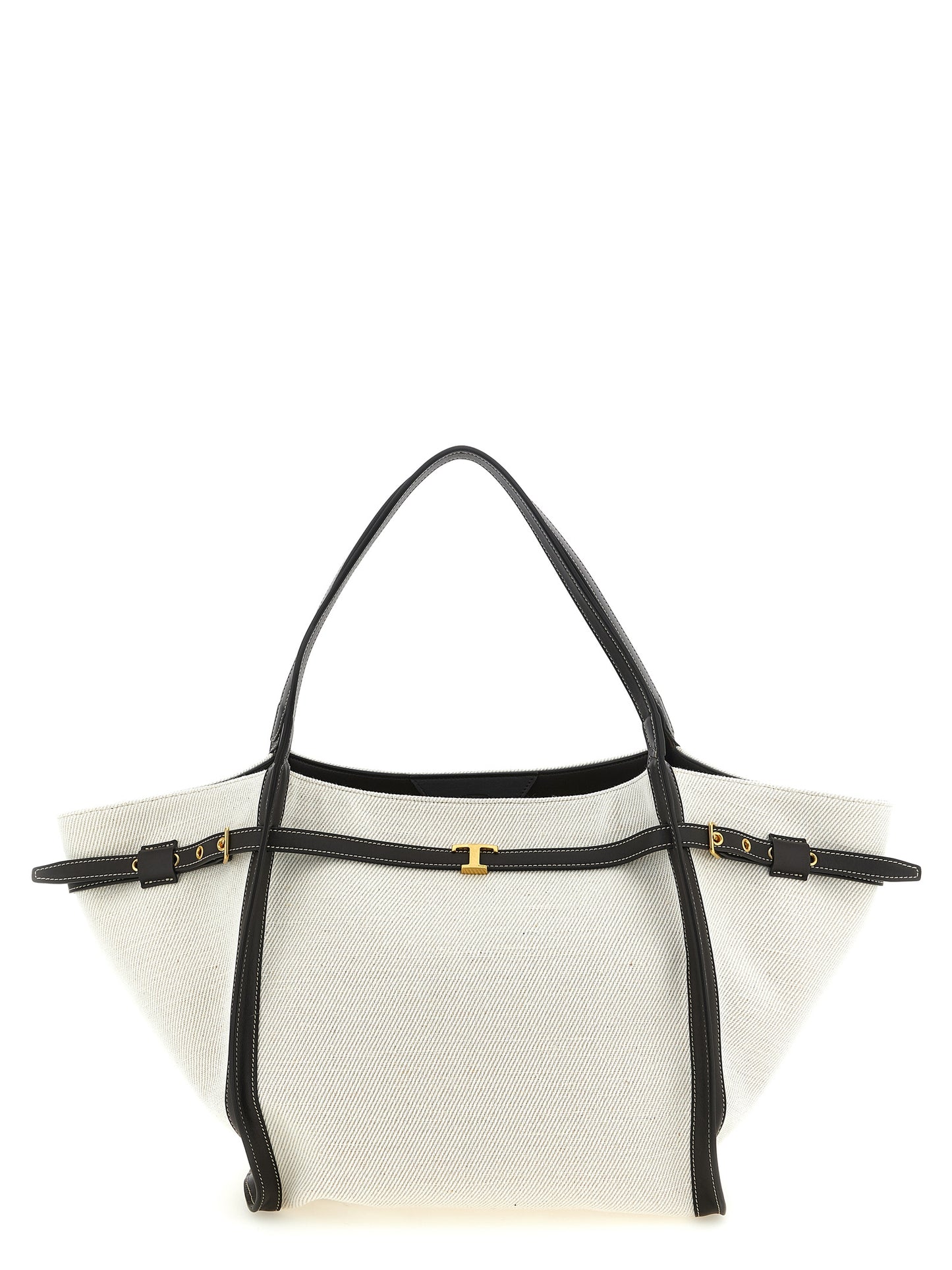 Tod's Mehrfarbige Leinentragetasche